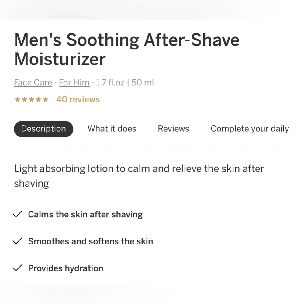 AHAVA Men’s 3 piece skin care set, Mineral Shower Gel/Hand Cream/After-Shave